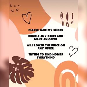 ✨ PLEASE TAKE MY SHOES ✨